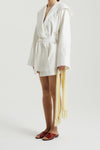 SAMUEL GUI YANG Valentina linen and cotton coat CO03-2